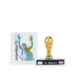 45MM LICENSED 1978 FIFA WORLD CUP REPLICA TROPHY