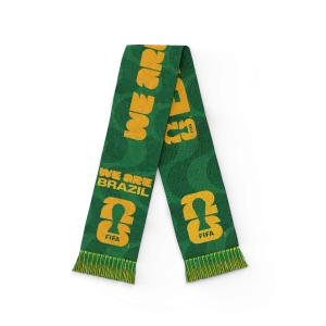 2026 WORLD CUP WE ARE BRAZIL SCARF