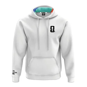 2026 WORLD CUP PATTERN WHITE HOODIE - UNISEX