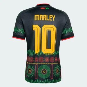 ADIDAS JAMAICA 26 AWAY MARLEY 10 JERSEY - MEN'S
