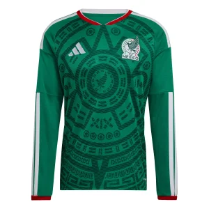 ADIDAS MEXICO 2026 HOME LONG SLEEVE JERSEY - MEN'S