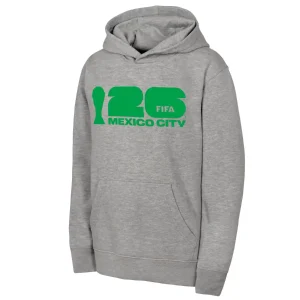 2026 WORLD CUP MEXICO CITY GREY HOODIE - UNISEX