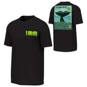 2026 WORLD CUP SEATTLE POSTER BLACK T-SHIRT - UNISEX